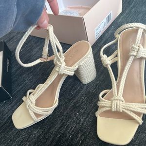 BCBG Angora Jute Heel